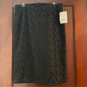 NWT Doncaster Skirt, Black, Size 12M.